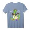 Buntes Drache isst letztes Einhorn T-Shirt - Lustiges Fabelwesen Shirt als Geschenk für Kinder, Jugendliche & Erwachsene