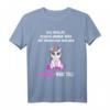 Ich wollte schon immer was mit Menschen machen - Lustiges Einhorn T-Shirt mit Spruch für Humor und Abneigung gegen Menschen