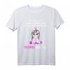 Ich wollte schon immer was mit Menschen machen - Lustiges Einhorn T-Shirt mit Spruch für Humor und Abneigung gegen Menschen