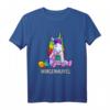 Einhorn Damen T-Shirt Kaffee Lustiges Morgenmuffel Geschenk - Perfekt für Kaffeeliebhaberinnen, Geburtstage & Weihnachten