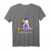 Einhorn Damen T-Shirt Kaffee Lustiges Morgenmuffel Geschenk - Perfekt für Kaffeeliebhaberinnen, Geburtstage & Weihnachten