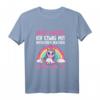 HEUTE MÖCHTE ICH WAS MIT MENSCHEN MACHEN SCHUBSEN WÄRE TOLL - Lustiges Einhorn T-Shirt gegen soziale Interaktionen, perfekt als Geburtstags- oder Weihnachtsgeschenk