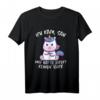 40 Geburtstag Spruch T-Shirt - Lustiges und ironisches Einhorn mit Mittelfinger für Büro, Home Office und Sarkasmus-Liebhaber