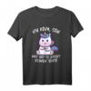 40 Geburtstag Spruch T-Shirt - Lustiges und ironisches Einhorn mit Mittelfinger für Büro, Home Office und Sarkasmus-Liebhaber