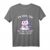 40 Geburtstag Spruch T-Shirt - Lustiges und ironisches Einhorn mit Mittelfinger für Büro, Home Office und Sarkasmus-Liebhaber