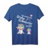 Kinder Große Schwester 2020 Einhorn Mädchen Geschenk T-Shirt – Stolzes Outfit für die neue große Schwester, perfekt für Töchter, Nichten und Enkelinnen
