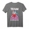 Homeschooling Schulkind T-Shirt mit Einhorn 2021 – Perfektes Geschenk für Schulkinder, Kindergarten & Distanzunterricht, Partnerlook für Familien