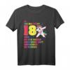 Witziges Einhorn T-Shirt für den 18. Geburtstag - Lustiges Design für Mädchen, Frauen & Party, Geschenkidee für Freunde