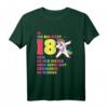 Witziges Einhorn T-Shirt für den 18. Geburtstag - Lustiges Design für Mädchen, Frauen & Party, Geschenkidee für Freunde