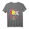 Witziges Einhorn T-Shirt für den 18. Geburtstag - Lustiges Design für Mädchen, Frauen & Party, Geschenkidee für Freunde