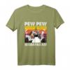 Pew Pew Madafakas Damen Einhorn T-Shirt mit Spruch – Lustiges Festival- und Partykleid für Einhornliebhaberinnen