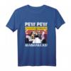 Pew Pew Madafakas Damen Einhorn T-Shirt mit Spruch – Lustiges Festival- und Partykleid für Einhornliebhaberinnen