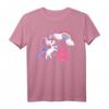 Magisches Einhorn Regenbogen T-Shirt für Mädchen zum 6. Geburtstag – Buntes Kinder T-Shirt mit Sternen, ideal für Mädchen ab 6 Jahren