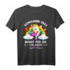 Einhorn T-Shirt für Mädchen zur Einschulung 2023 - Niedliches Schulkind Outfit für den ersten Schultag & Feier