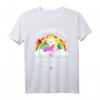 Einhorn T-Shirt für Mädchen zur Einschulung 2023 - Niedliches Schulkind Outfit für den ersten Schultag & Feier