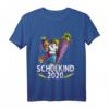 Kinder Einschulung Schulkind 2020 Einhorn T-Shirt lila Mädchen - Süßes Geschenk für den ersten Schultag in der 1. Klasse