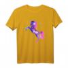 Einhorn, Magie, Sterne, Weltraum, Pink, Rosa - Zauberhaftes Sternenhimmel T-Shirt für Kinder und Erwachsene als Geschenkidee
