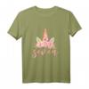 7. Geburtstag Mädchen Einhorn T-Shirt – Perfektes Geschenk für Märchen- und Pferdeliebhaber zum Kindergeburtstag