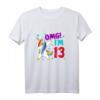 Einhorn 13. Geburtstag T-Shirt - Lustiges und cooles Unicorn Shirt für Mädchen zum Geburtstag
