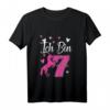 Kinder 7. Geburtstagspferd Geschenk - Süßes Pferde T-Shirt für Mädchen zum 7. Geburtstag, ideal als Geburtstagsoutfit & Partyshirt