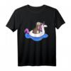 Otter mit Einhorn Schwimmring T-Shirt – Lustiges Tier-Design für Otter- und Einhornfans, perfekt für Partys und Geschenke