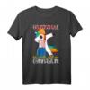 Einhorn T-Shirt für Schulbeginn Mädchen - Perfekt für den Start in die 5. Klasse im Gymnasium