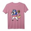 Football Einhorn Dabbing Geschenk T-Shirt für Kinder - Lustiges magisches Football Outfit für Geburtstag, Weihnachten & Football Saison