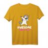 Awesome since 1990 T-Shirt für Frauen - Lustiges 30. Geburtstag Einhorn T-Shirt mit Dabbing Motiv für Geburtstagsfeier, Muttertag & Weihnachten