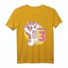 Kinder Endlich 3 Jahre - Einhorn Geschenk T-Shirt für den 3. Geburtstag Mädchen, ideales Geburtstagsgeschenk für Tochter, Schwester, Enkelin und Nichte