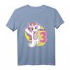 Kinder Endlich 3 Jahre - Einhorn Geschenk T-Shirt für den 3. Geburtstag Mädchen, ideales Geburtstagsgeschenk für Tochter, Schwester, Enkelin und Nichte