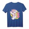 Kinder Endlich 3 Jahre - Einhorn Geschenk T-Shirt für den 3. Geburtstag Mädchen, ideales Geburtstagsgeschenk für Tochter, Schwester, Enkelin und Nichte