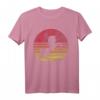 Retro Einhorn Silhouette T-Shirt für Damen und Herren – Perfekt als Geschenk für Mädchen und Jungs, die Einhörner lieben