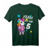 Kinder Geburtstagsshirt 5 Jahre Mädchen & Jungen - Einhorn Geburtstag T-Shirt als tolles Geschenk für Mädchen und Jungen