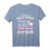 Lustiges Halle Saale T-Shirt mit Einhorn für Frauen - Witziges Geschenk für Stadtliebhaberinnen