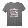 Lustiges Putzfrau Beruf Einhorn T-Shirt – Witziges Geschenk für Kollegin zum Geburtstag oder im Büro