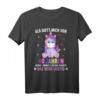 Als Gott mich vor 40 Jahren schuf dachte er 40. - Lustiges Geburtstags T-Shirt für Damen und Herren zum runden Geburtstag