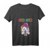 Damen Kotzi Kotzi Einhorn Bier Wein Sauf Motto Party Partnerlook T-Shirt mit V-Ausschnitt – Lustiges Party-Outfit für Frauen & Junggesellinnenabschiede