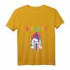 Damen Kotzi Kotzi Einhorn Bier Wein Sauf Motto Party Partnerlook T-Shirt mit V-Ausschnitt – Lustiges Party-Outfit für Frauen & Junggesellinnenabschiede