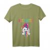 Damen Kotzi Kotzi Einhorn Bier Wein Sauf Motto Party Partnerlook T-Shirt mit V-Ausschnitt – Lustiges Party-Outfit für Frauen & Junggesellinnenabschiede