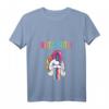 Damen Kotzi Kotzi Einhorn Bier Wein Sauf Motto Party Partnerlook T-Shirt mit V-Ausschnitt – Lustiges Party-Outfit für Frauen & Junggesellinnenabschiede