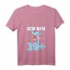 Lustiges Damen T-Shirt zum HapPanda mit Mittelfinger & Einhorn Ballerina - Humorvolles Geschenk für Frauen