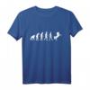Einhorn Evolution Lustig Cooles Motiv - Witziges Grafik T-Shirt für Kinder, Mädchen, Jungen, Frauen und Männer