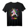 Shiloh Personalisierter Name Einhorn Mädchen Geschenk - Geburtstags T-Shirt für Mädchen, Partyidee