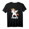 LGBT Regenbogen Einhorn T-Shirt – Unterstützung für Lesben, Schwule, Bisexuelle, Transgender & Queer bei Pride, CSD & Demonstrationen