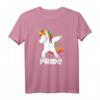 LGBT Regenbogen Einhorn T-Shirt – Unterstützung für Lesben, Schwule, Bisexuelle, Transgender & Queer bei Pride, CSD & Demonstrationen