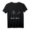 Lustiges HapPanda T-Shirt für Ihn und Sie - Humorvolles Geschenk mit Metal, Einhorn & Death Motiven