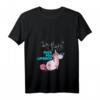 Damen Lipödem Einhorn T-Shirt mit V-Ausschnitt – Unterstützend, modisch & perfekte Geschenkidee für Betroffene