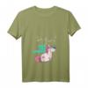 Damen Lipödem Einhorn T-Shirt mit V-Ausschnitt – Unterstützend, modisch & perfekte Geschenkidee für Betroffene