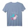 Damen Lipödem Einhorn T-Shirt mit V-Ausschnitt – Unterstützend, modisch & perfekte Geschenkidee für Betroffene