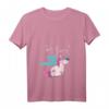 Damen Lipödem Einhorn T-Shirt mit V-Ausschnitt – Unterstützend, modisch & perfekte Geschenkidee für Betroffene